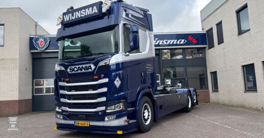 Jan Wijnsma Scania 660S aflevering Jan Wijnsma Scania 660S aflevering