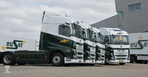 Koninklijke Euser rijdt met 100ste Volvo FH Koninklijke Euser rijdt met 100ste Volvo FH