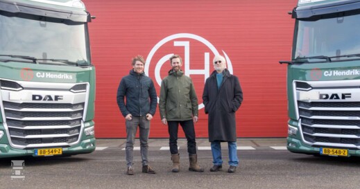 C.J. Hendriks zet historische samenwerking voort met nieuwe DAF XG-trucks 3-1400 C.J. Hendriks zet historische samenwerking voort met nieuwe DAF XG-trucks 3-1400
