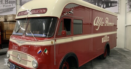 Mercedes Alfa Romeo transporter