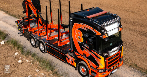 Scania R660 Timber Truck (3) Scania R660 Timber Truck (3)