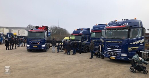 Tolkamp Nieuwe DAF trucks