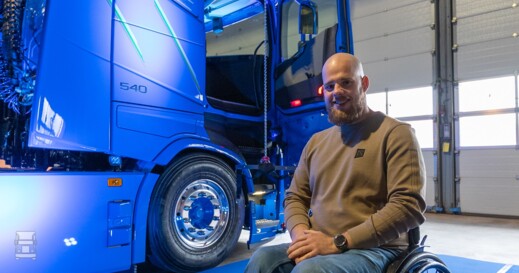 Nieuwe Volvo FH Aero voor chauffeur Sander 4