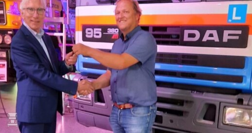 DAF 95 Leeuw naar museum DAF 95 Leeuw naar museum