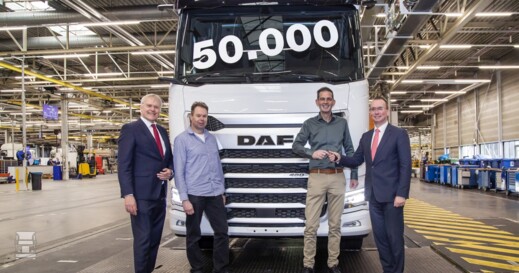 DAF reaches milestone of 50,000 LR