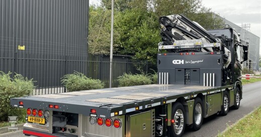 Stoere kraanauto voor Wim Zegger Transport