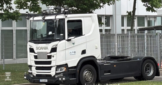 Scania test truck
