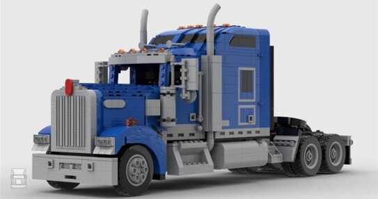 BIGtruck Lego Kenworth W900 1 (960 x 640)