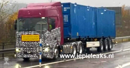 Scania prototype test truck copy Scania prototype test truck copy