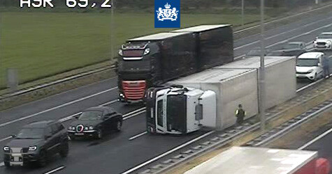 Omgewaaide truck Omgewaaide truck