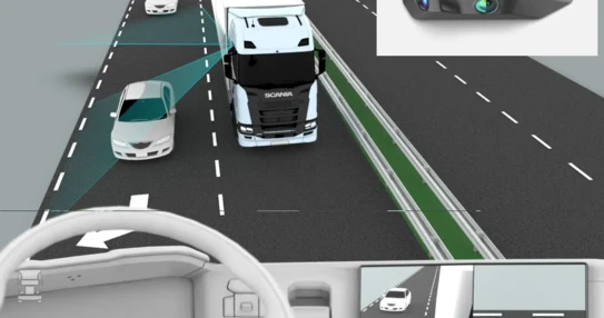 Scania camera systeem